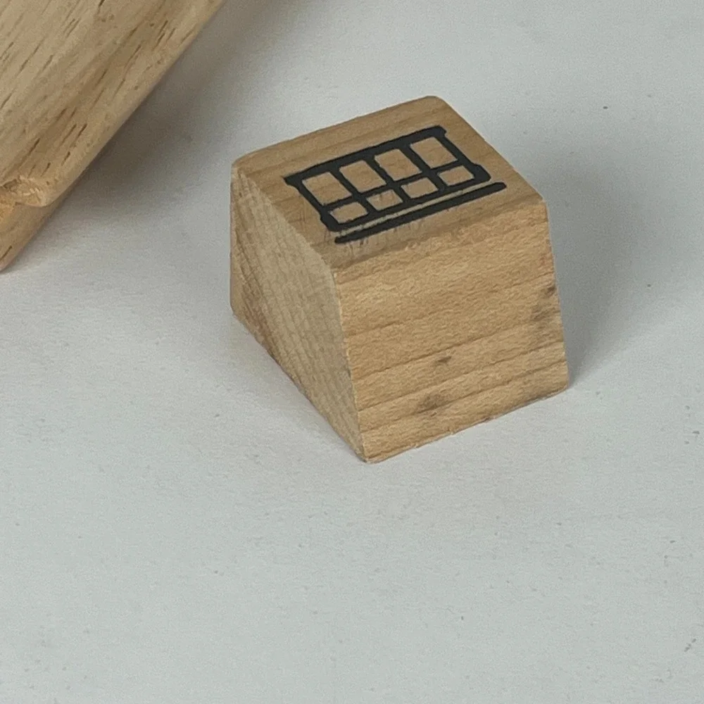 Kinderkram Wooden Toy Replacement Parts‎ Natural Wood Blocks Set of 4 Germany
